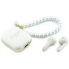 Słuchawki TWS Guess Pearl Strap biały